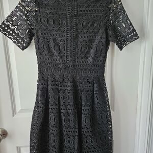 H&M Black Lace Dress
